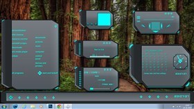 xenium rainmeter